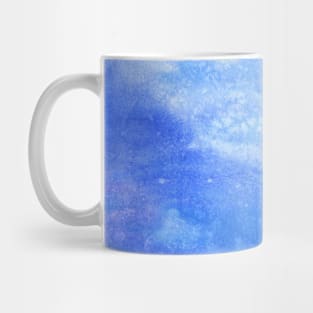 Blue watercolor texture Mug